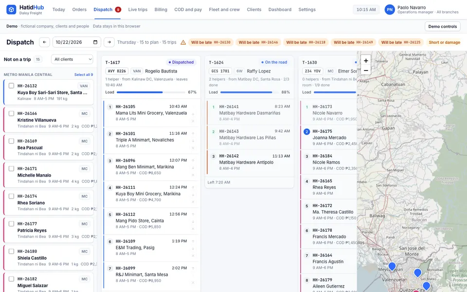 Logistics Operations screenshot